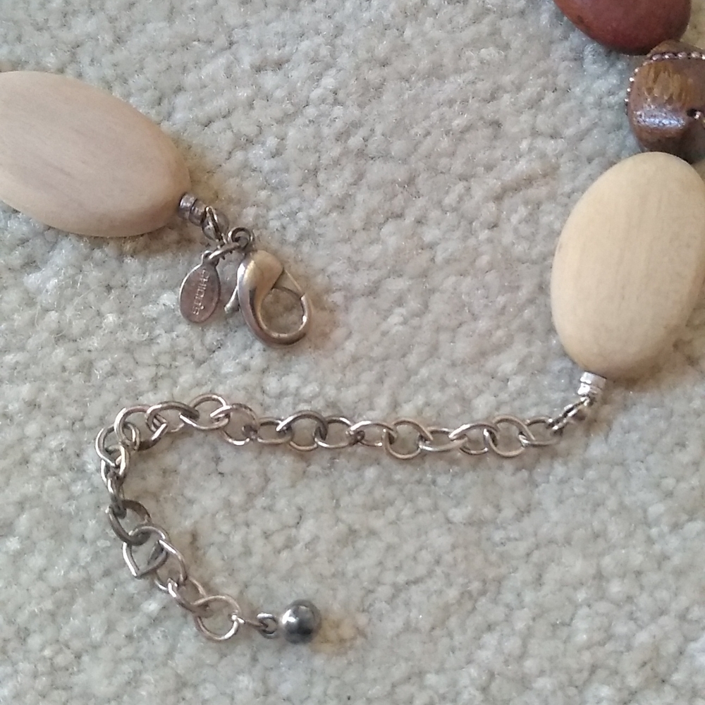 Chico's Womans Necklace Wooden - Picture 2 of 8